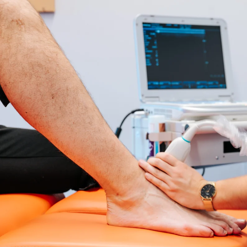 Echografie kan helpen bij fysiotherapie