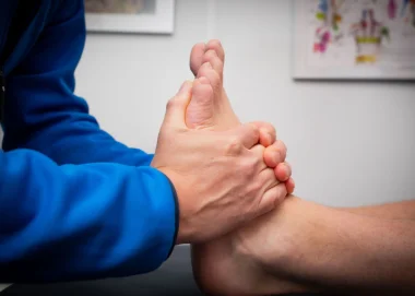 Enkel syndesmosis blessure