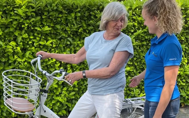 Fietstraining ergotherapie