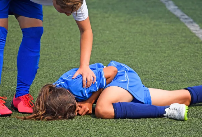 Sportblessures kinderen