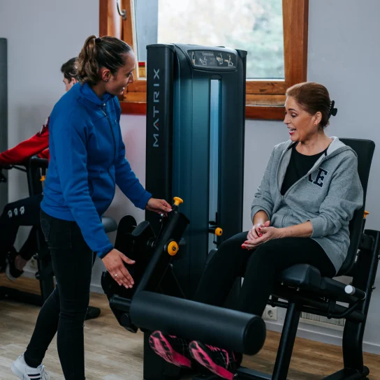 Fitness onder begeleiding