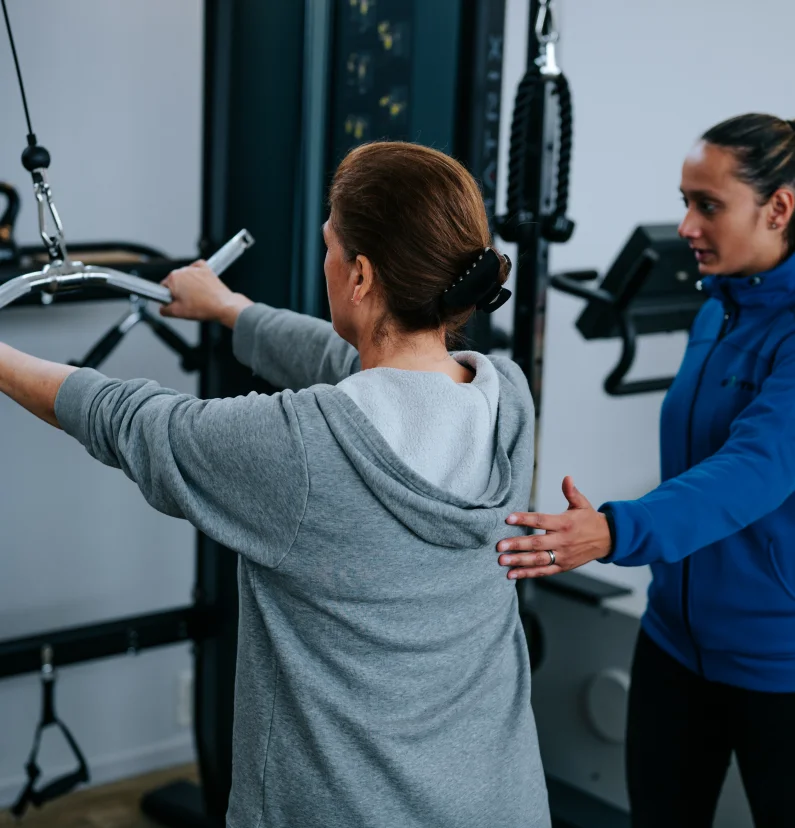 Fitness onder begeleiding